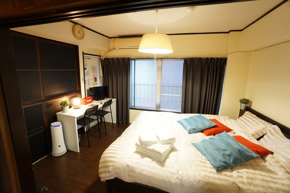 【お得に1週間滞在プラン】キッチン付き、25㎡のお部屋にSTAY！